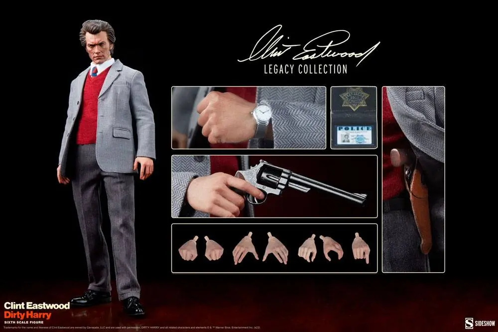 Dirty Harry Clint Eastwood Legacy Collection akční figurka 1/6 Harry Callahan 30 cm fotografii produktu