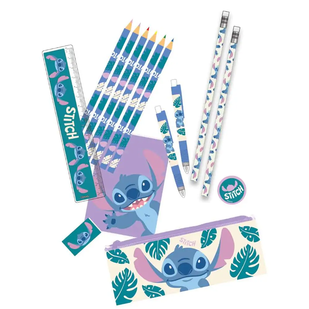 Disey Stitch stationery set 14 ks fotografii produktu