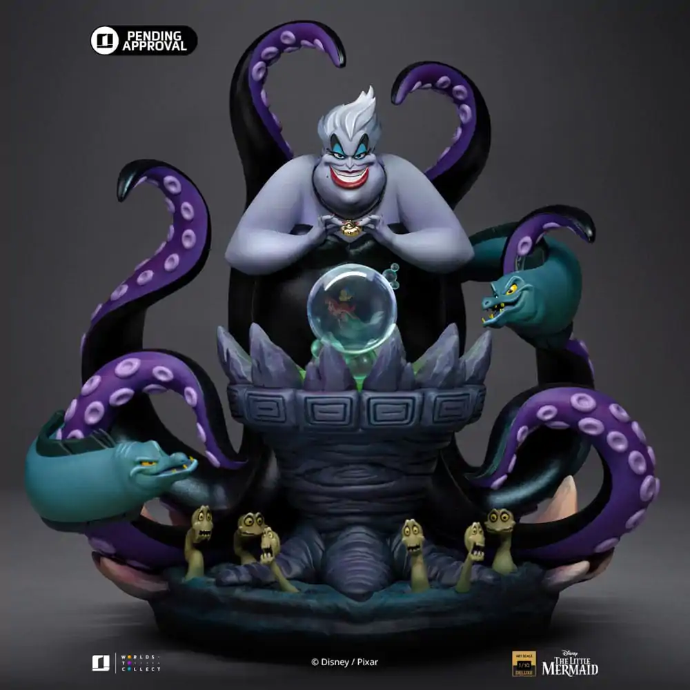 Disney's Villains Deluxe Art Scale Statue 1/10 Ursula 23 cm Soška fotografii produktu