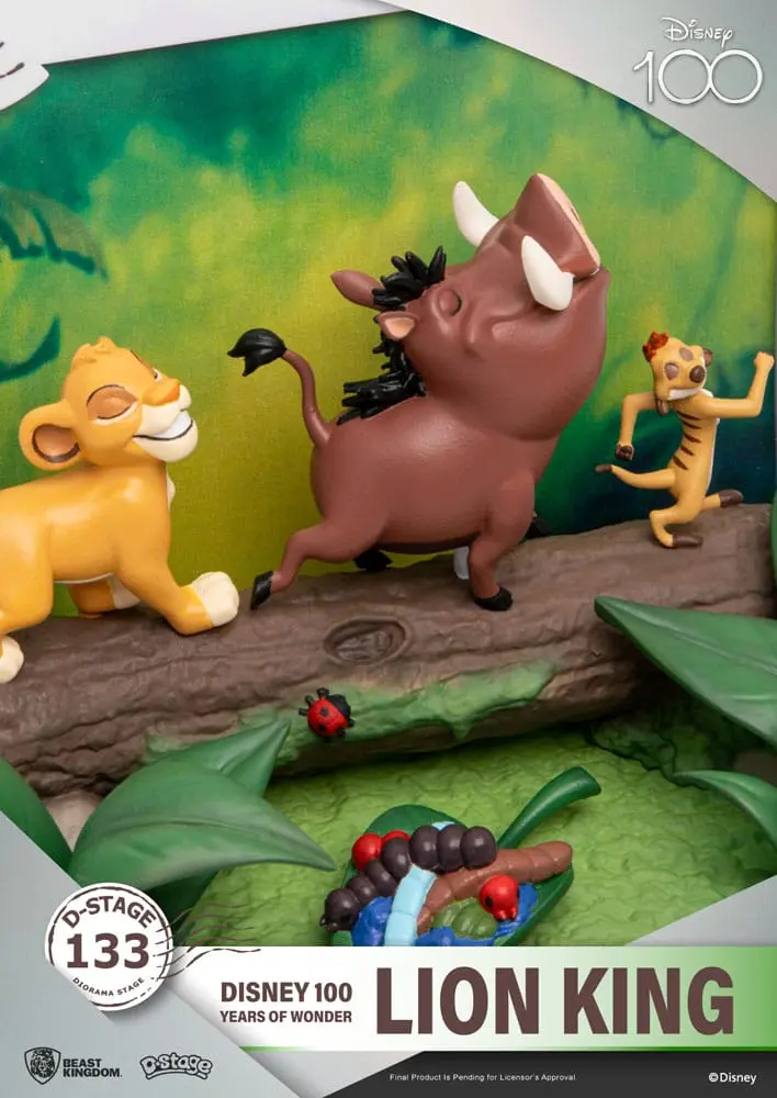 Disney 100 Years of Wonder D-Stage PVC Diorama Lví král 10 cm fotografii produktu