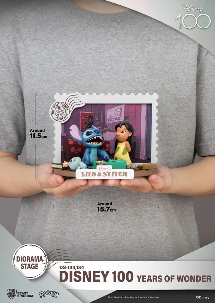 Disney 100 Years of Wonder D-Stage PVC Diorama Lví král 10 cm fotografii produktu