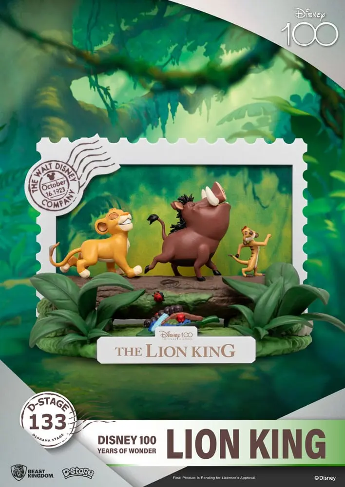 Disney 100 Years of Wonder D-Stage PVC Diorama Lví král 10 cm fotografii produktu