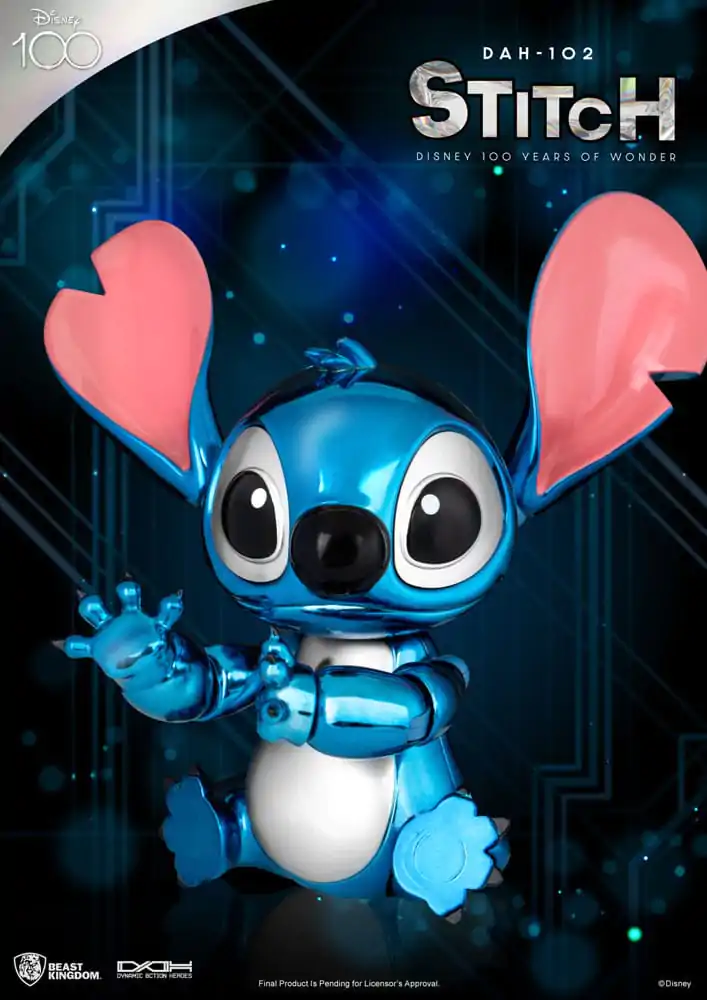 Disney 100 Years of Wonder Dynamic 8ction Heroes akční figurka 1/9 Stitch (Lilo & Stitch) 16 cm fotografii produktu