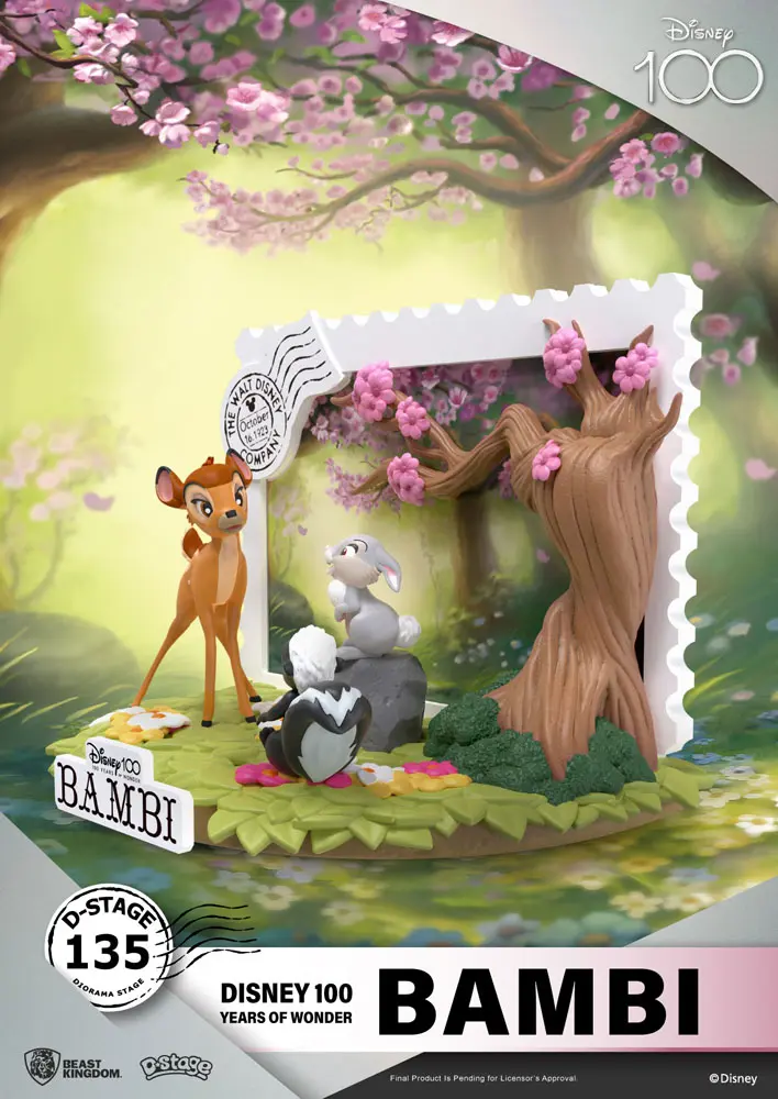 Disney 100th Anniversary D-Stage PVC Diorama Bambi 12 cm fotografii produktu