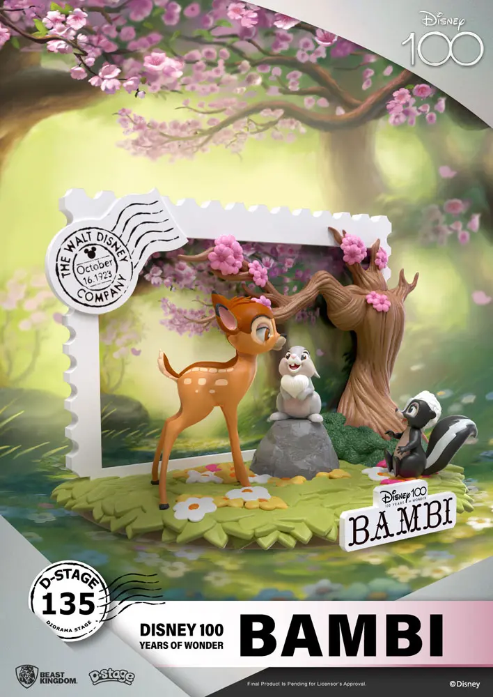 Disney 100th Anniversary D-Stage PVC Diorama Bambi 12 cm fotografii produktu