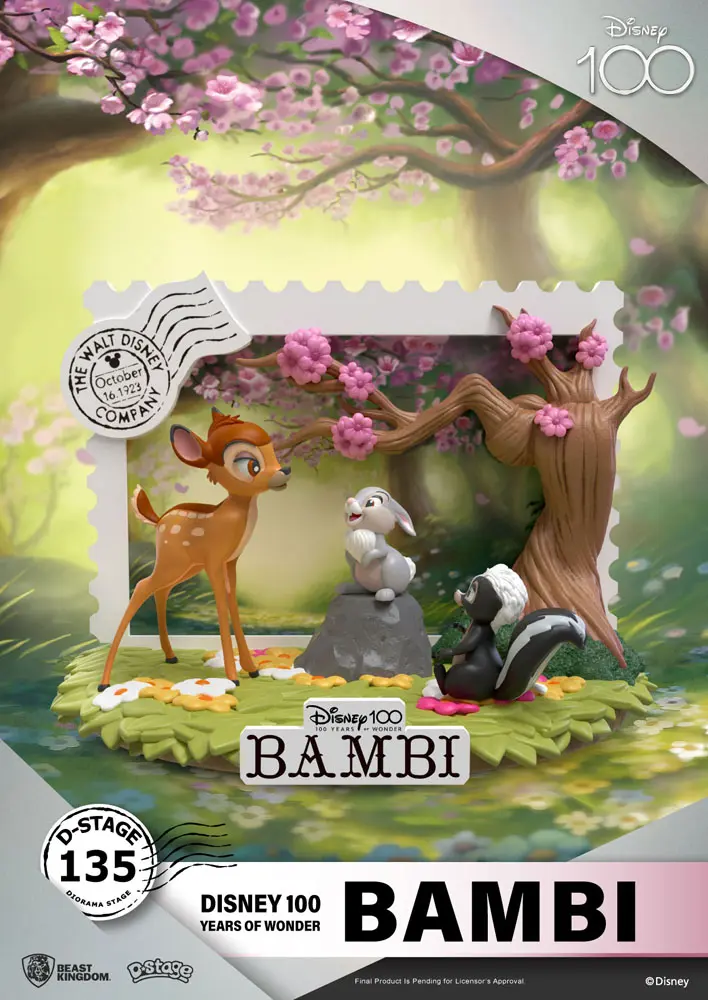 Disney 100th Anniversary D-Stage PVC Diorama Bambi 12 cm fotografii produktu