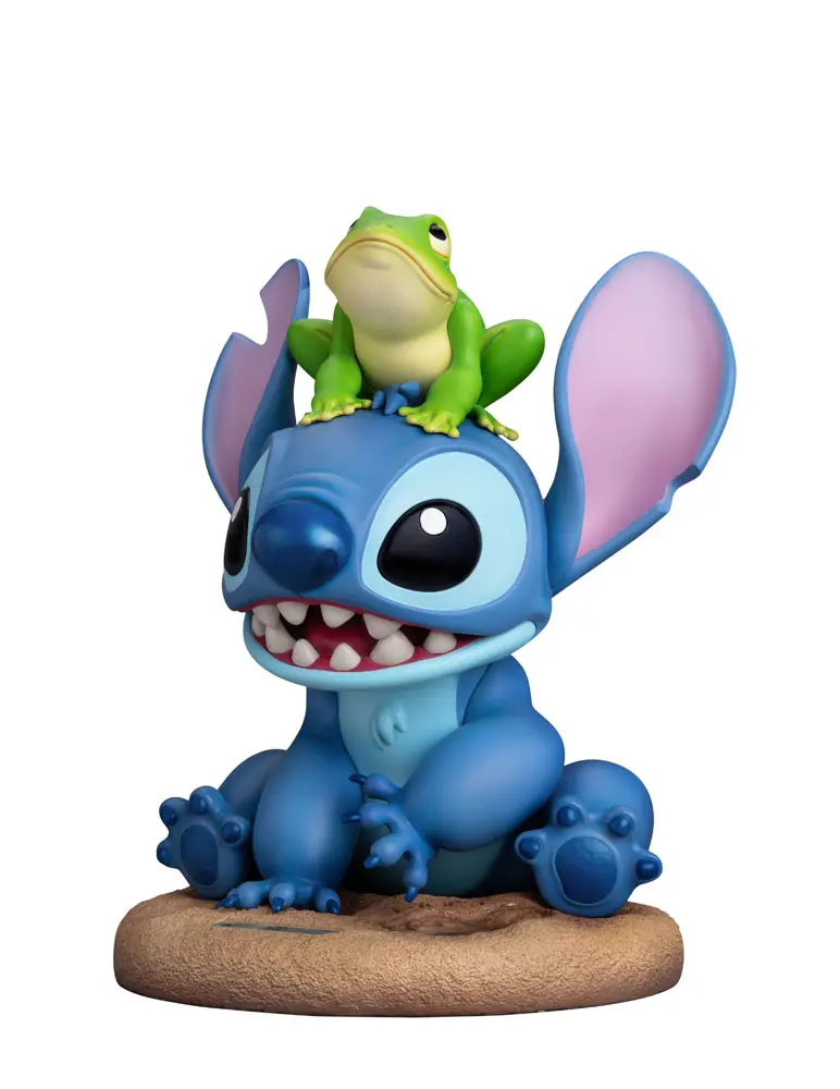 Disney 100th Master Craft Statue Stitch s žábou 34 cm fotografii produktu