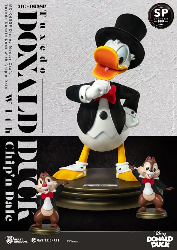 Disney 100th Master Craft Statue Tuxedo Donald Duck (Chip'n und Dale) 40 cmDisney 100th Master Craft Socha Tuxedo Donald Duck (Chip'n und Dale) 40 cm fotografii produktu