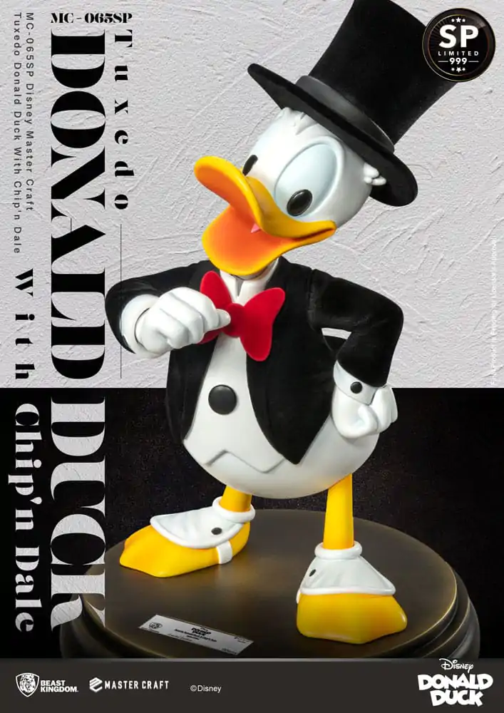 Disney 100th Master Craft Statue Tuxedo Donald Duck (Chip'n und Dale) 40 cmDisney 100th Master Craft Socha Tuxedo Donald Duck (Chip'n und Dale) 40 cm fotografii produktu