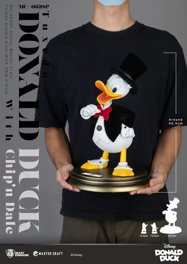 Disney 100th Master Craft Statue Tuxedo Donald Duck (Chip'n und Dale) 40 cmDisney 100th Master Craft Socha Tuxedo Donald Duck (Chip'n und Dale) 40 cm fotografii produktu