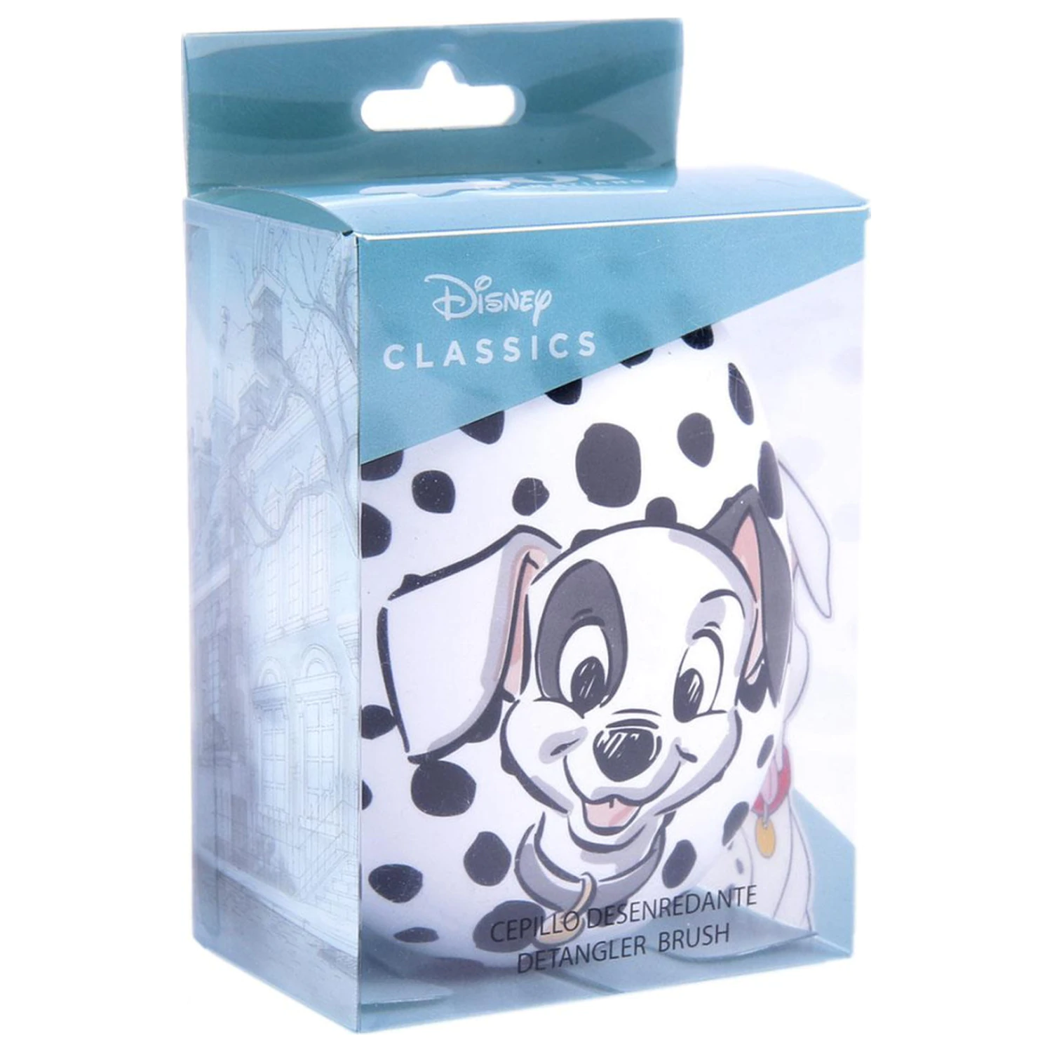 Disney 101 Dalmatians Dots kartáč na vlasy, hřeben 9 cm fotografii produktu
