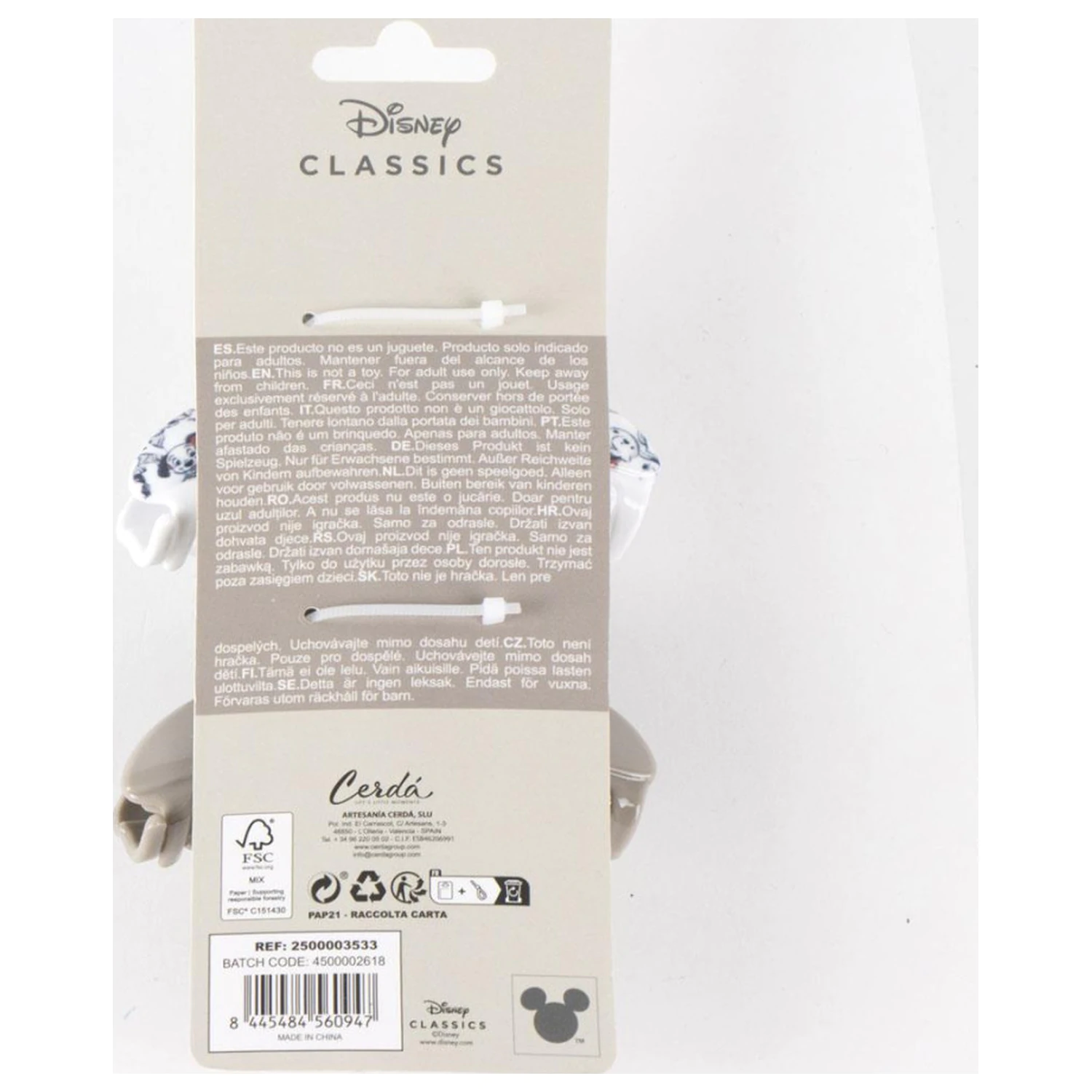 Disney 101 Dalmatians Fun Sada sponek do vlasů 2 ks fotografii produktu