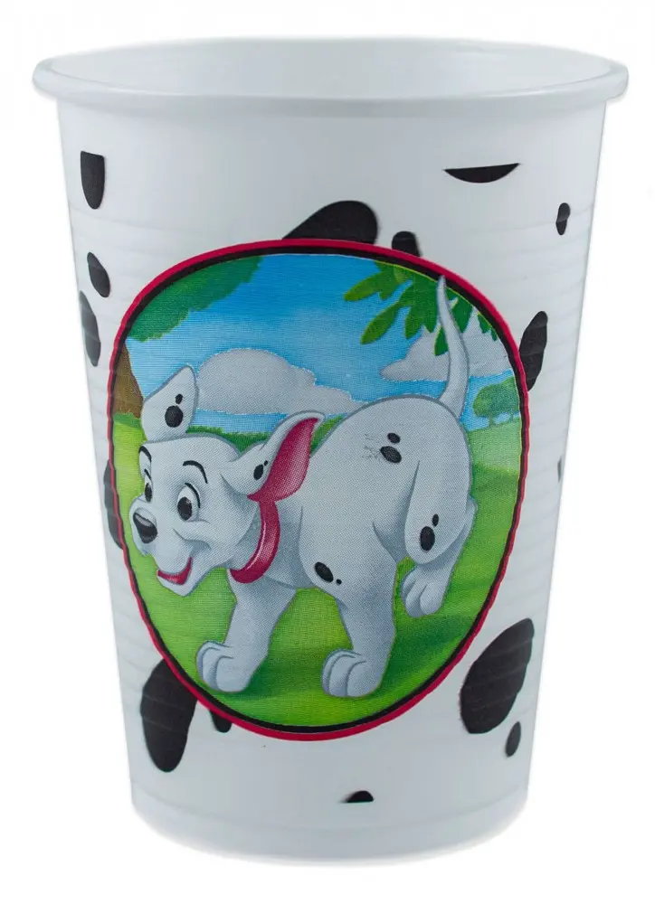 Disney 101 Dalmatians plastový kelímek 8 kusů 200 ml fotografii produktu