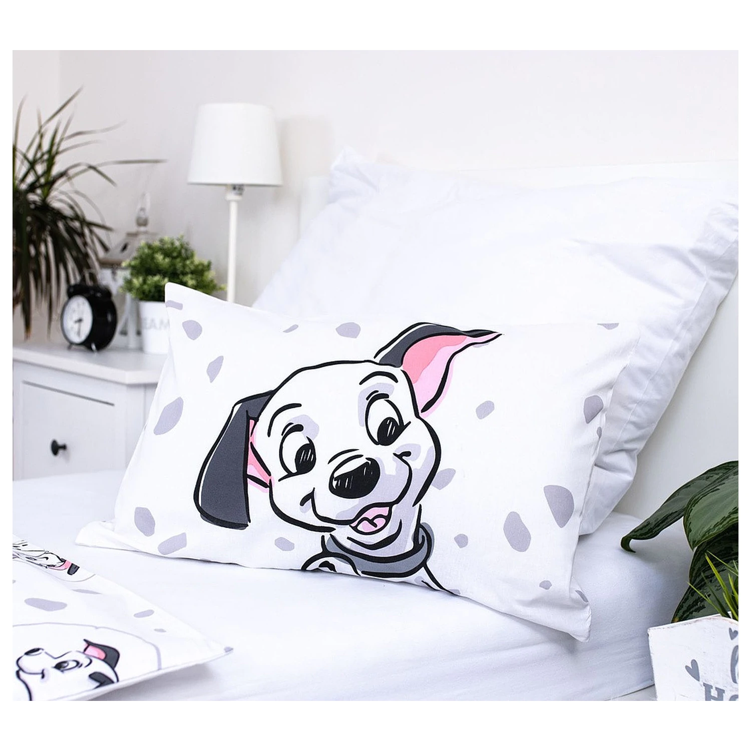 Disney 101 Dalmatians White povlak na přikrývku pro batolata a předškoláky fotografii produktu