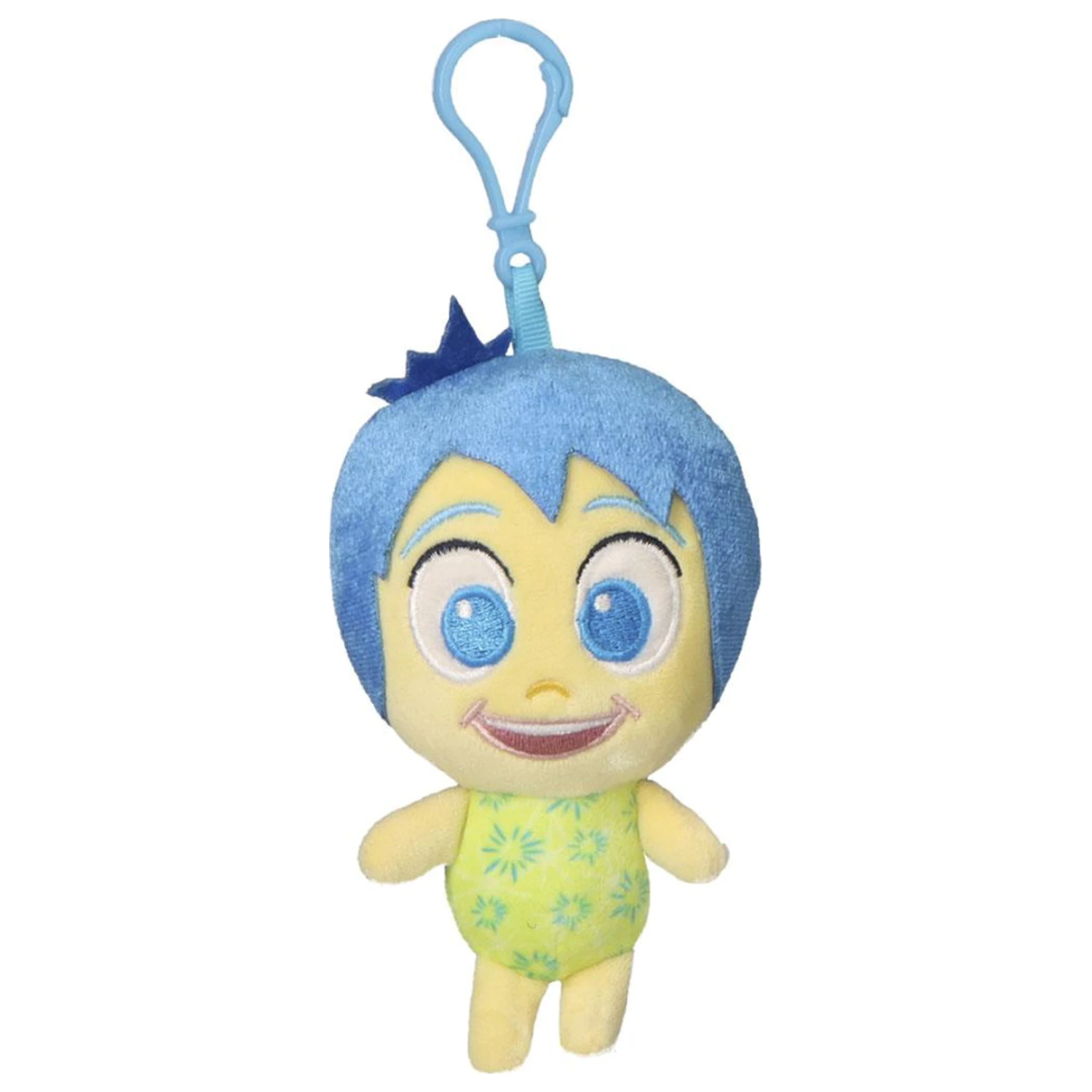 Disney Inside Out Joy 3D plyšová figurka s věšákem, přívěsek na tašku 12 cm fotografii produktu