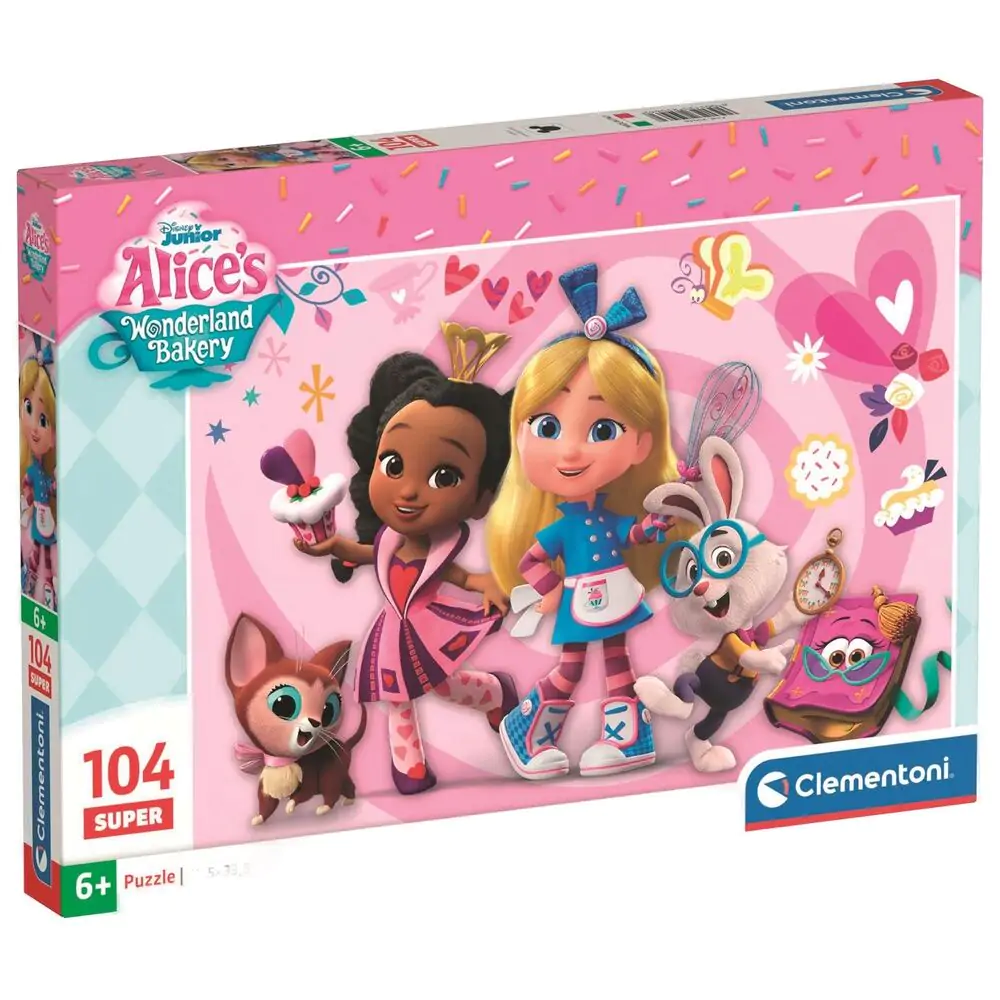 Disney Alice Bakery super puzzle 104 dílků fotografii produktu