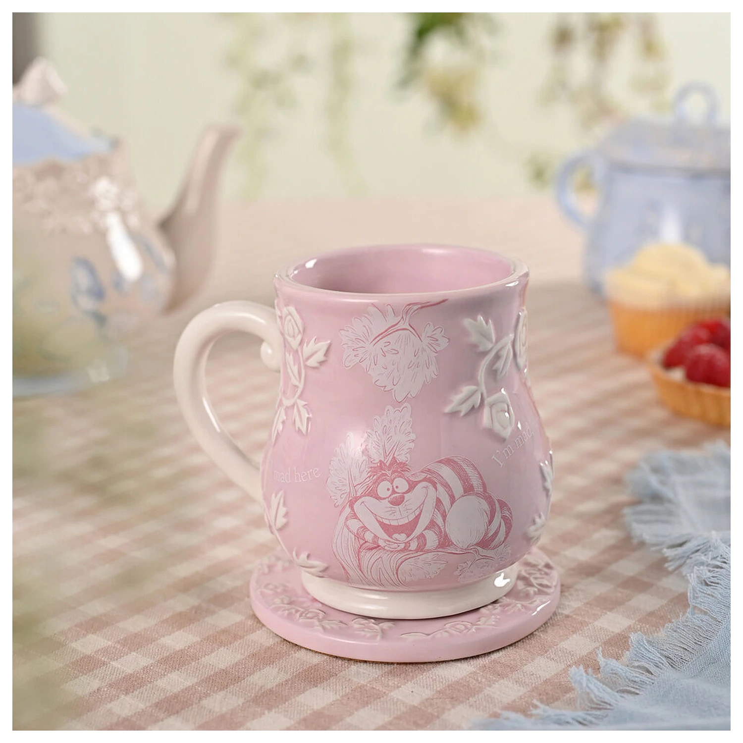 Disney Alice in Wonderland Cheshire Cat hrnek fotografii produktu