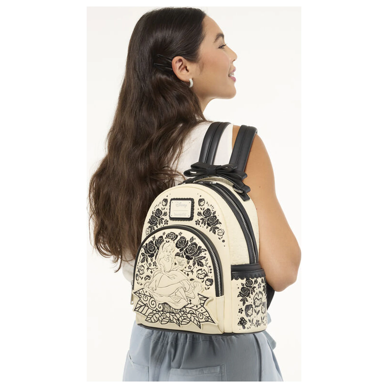 Disney Alice in Wonderland Květinový batoh 26cm fotografii produktu