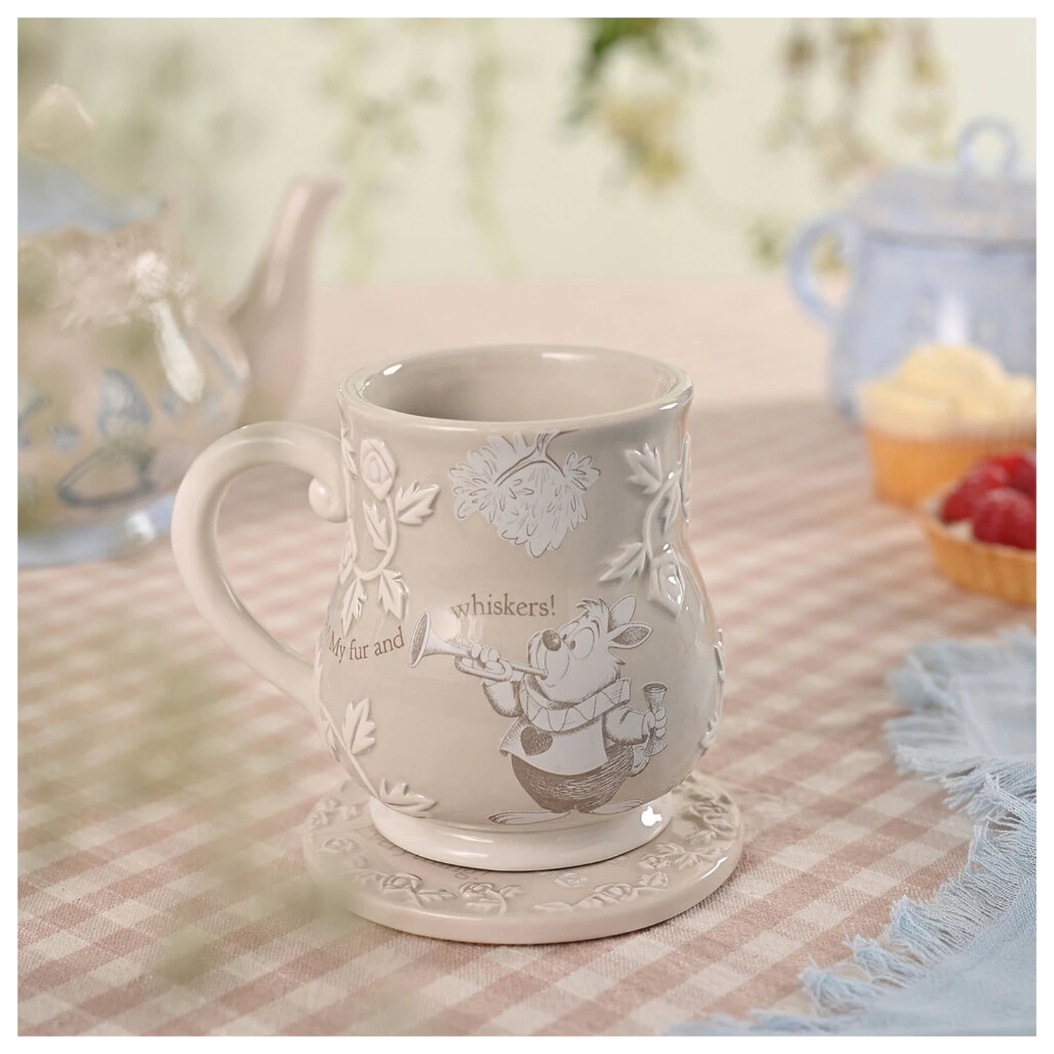 Disney Alice in Wonderland White Rabbit hrnek fotografii produktu