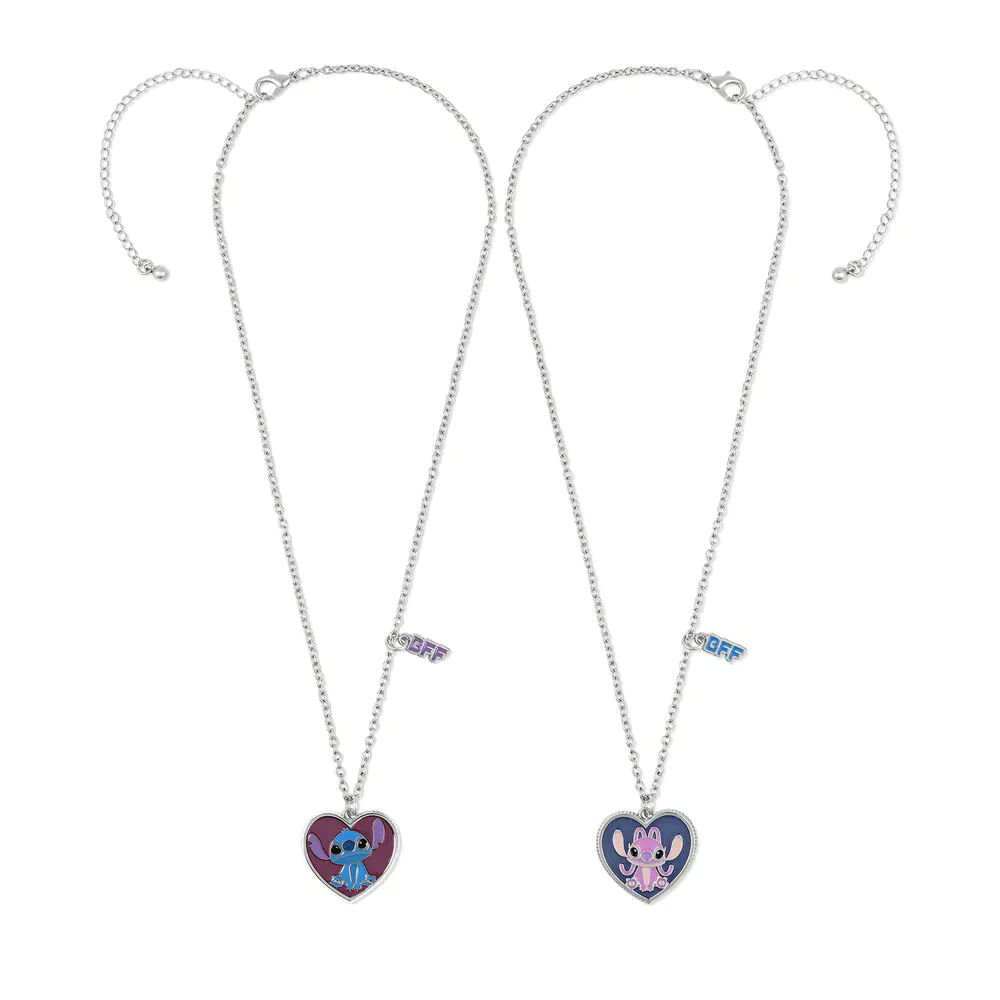 Disney Angel & Stitch Set 2 náhrdelníky fotografii produktu