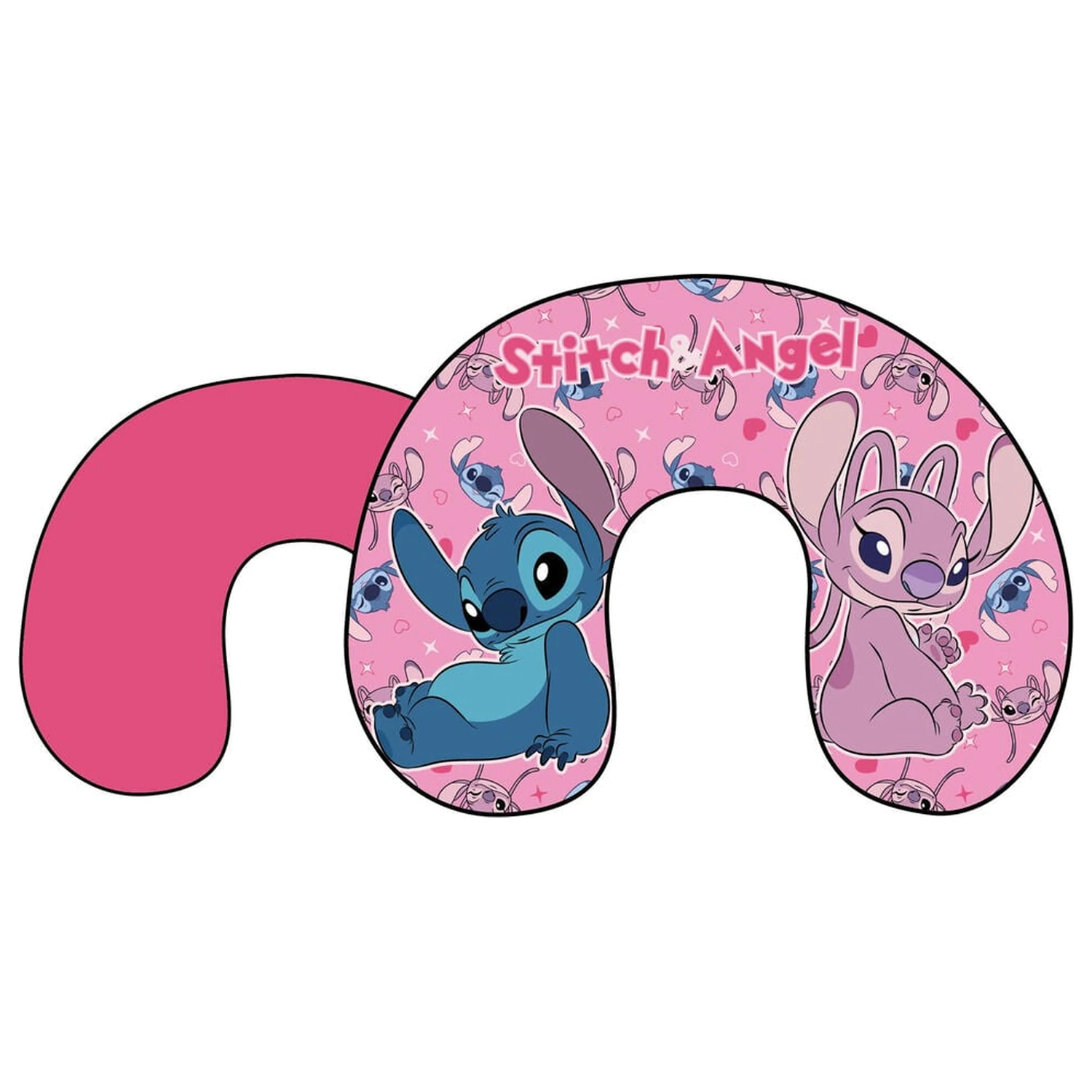 Disney Angel & Stitch cestovní polštář fotografii produktu