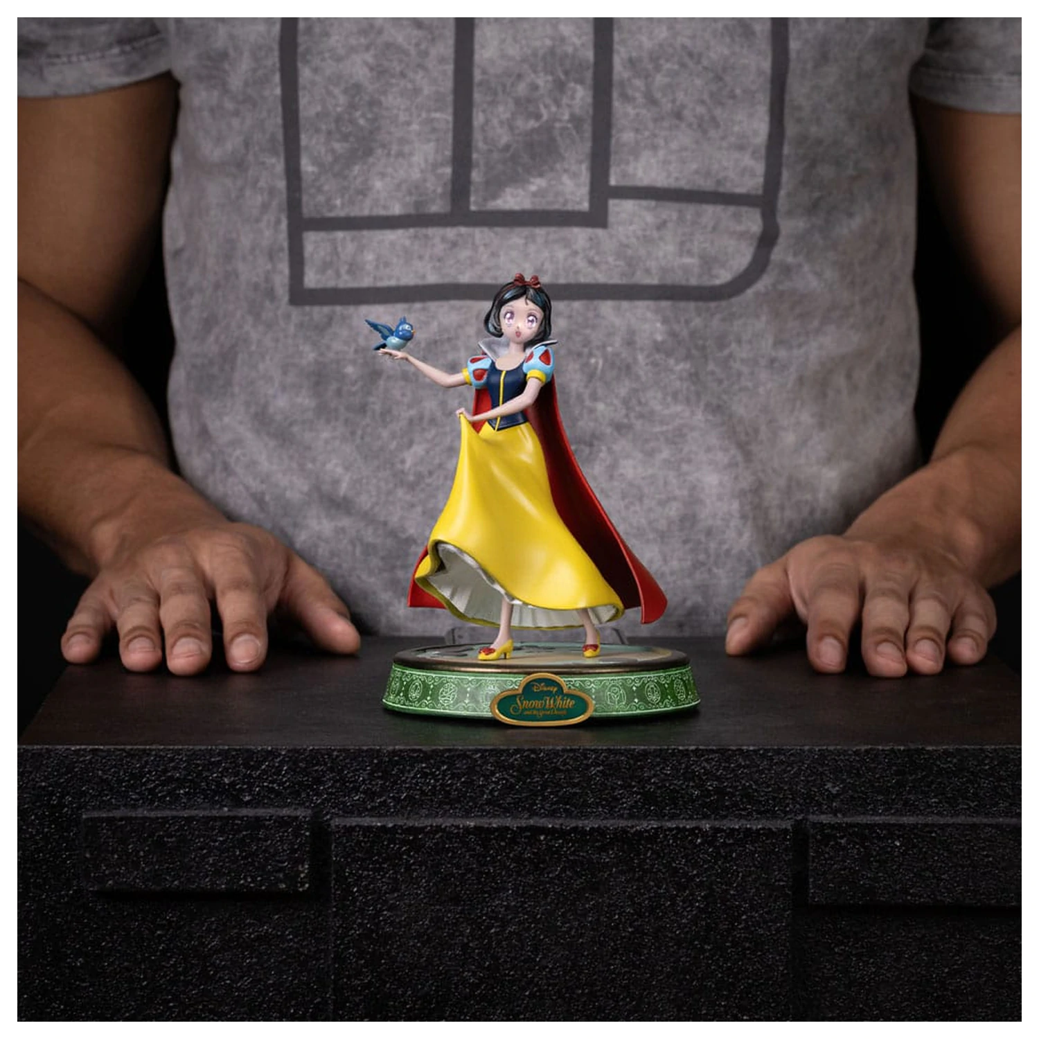 Disney Anime Princess Scale socha Snow White 17 cm fotografii produktu