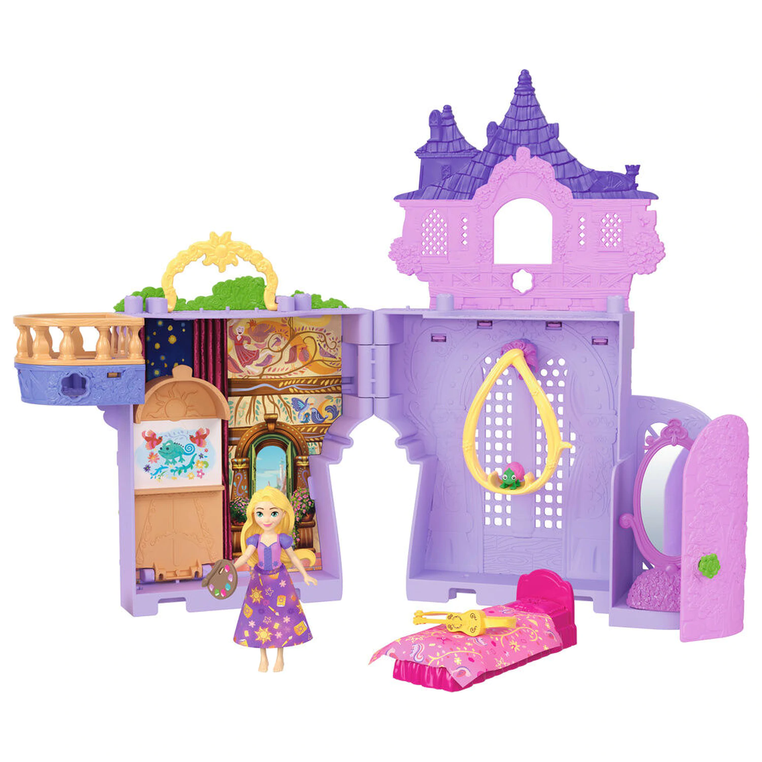 Disney Rapunzel mini hrad herní sada fotografii produktu