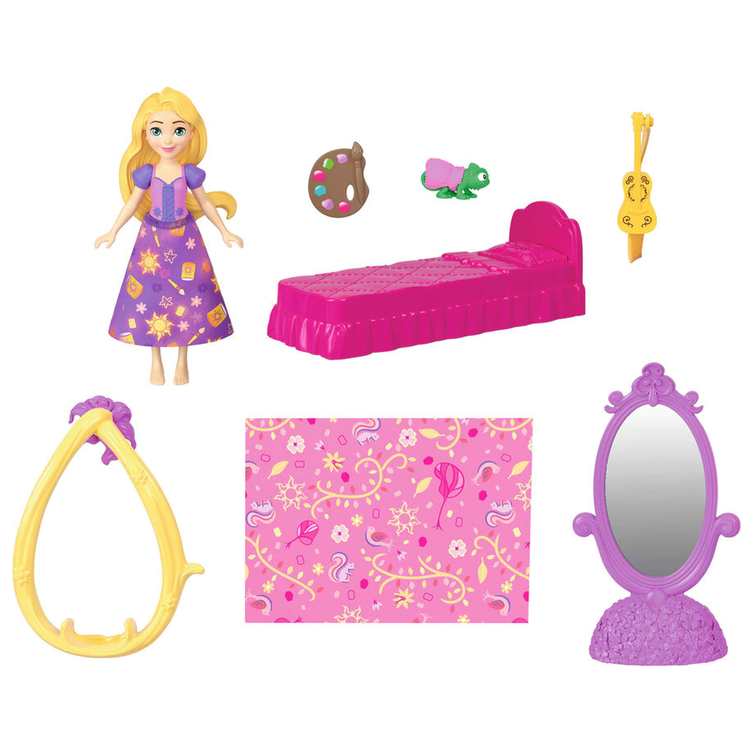 Disney Rapunzel mini hrad herní sada fotografii produktu