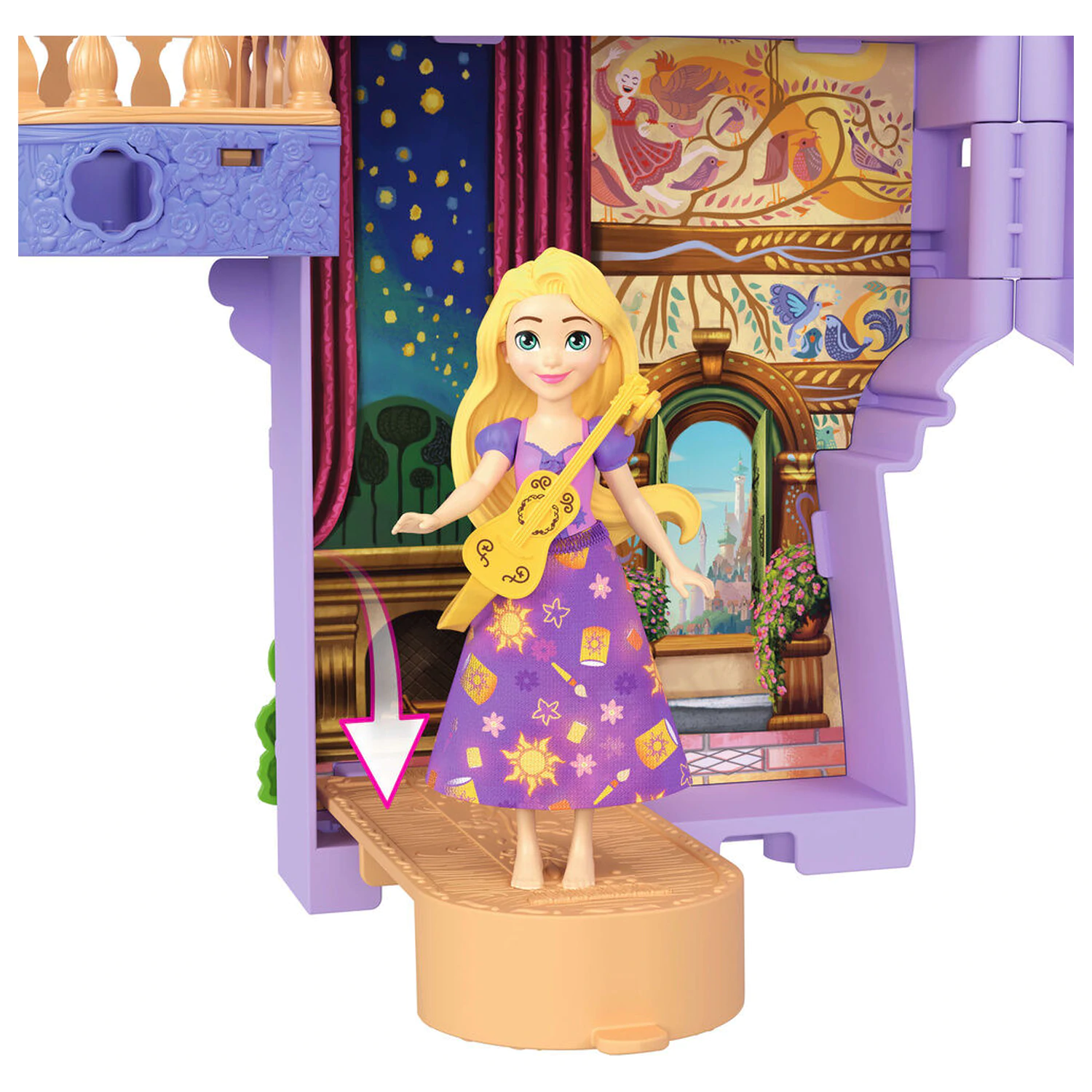 Disney Rapunzel mini hrad herní sada fotografii produktu