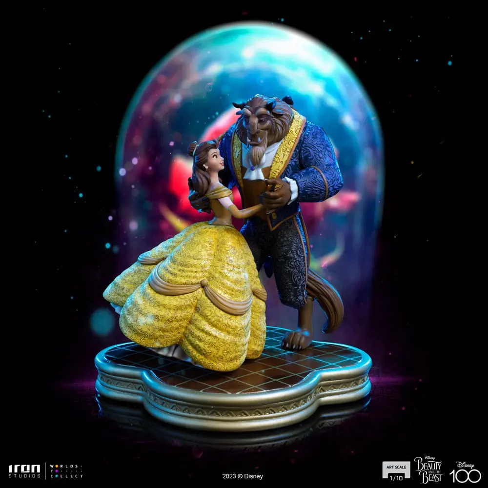 Disney Art Scale Soška 1/10 Beauty and the Beast 29 cm fotografii produktu