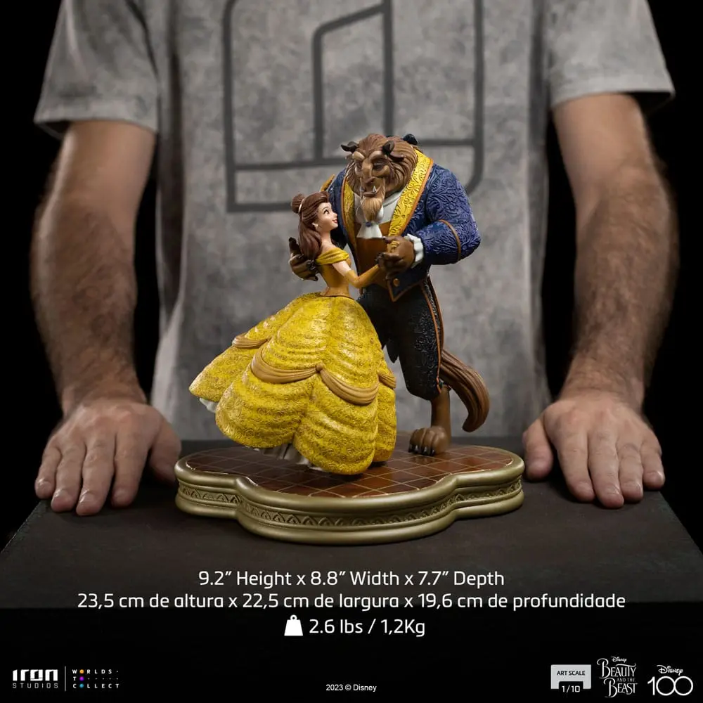 Disney Art Scale Soška 1/10 Beauty and the Beast 29 cm fotografii produktu