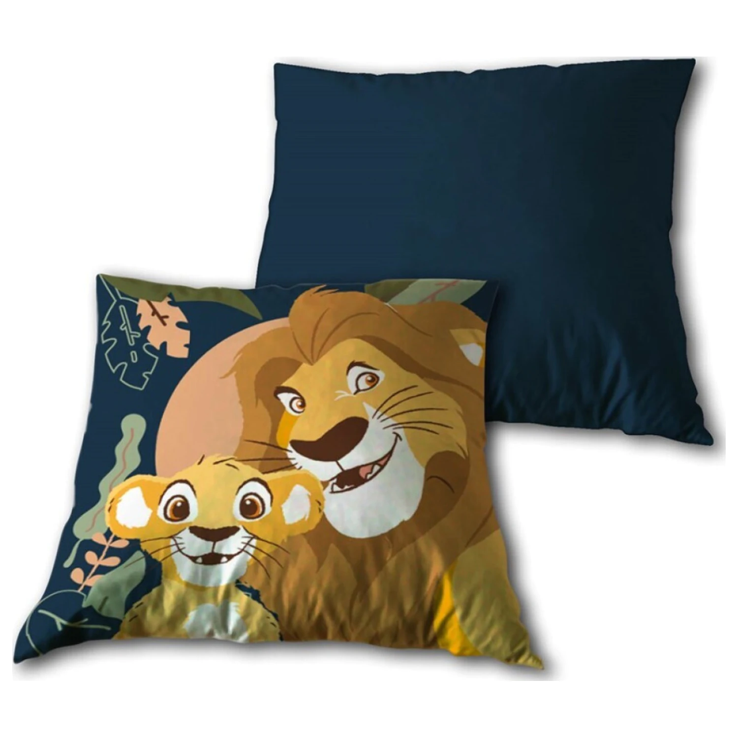 Disney The Lion King Rodinný polštář, dekorativní polštář s odnímatelným potahem 35x35 cm Velour fotografii produktu