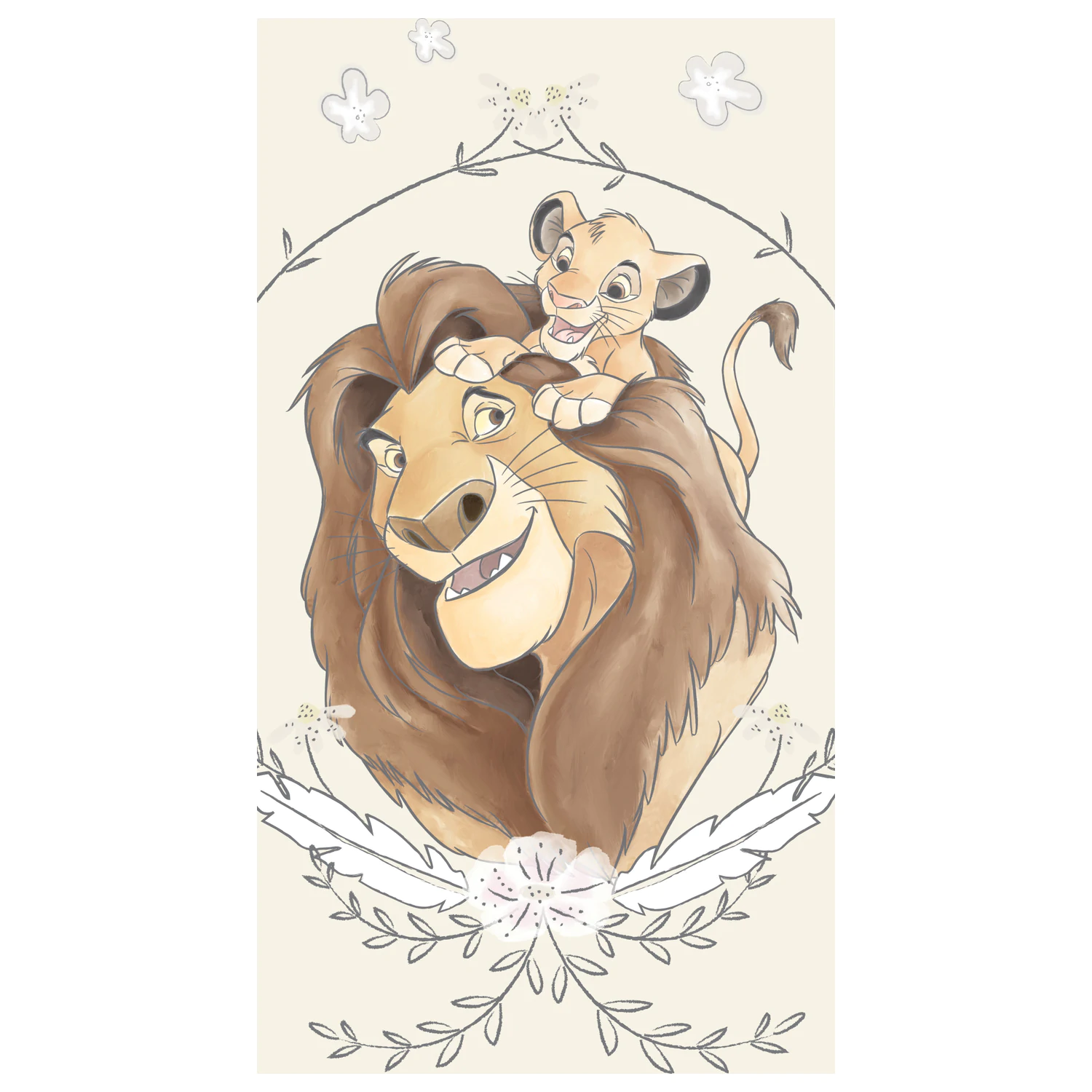 Disney The Lion King Simba ručník fotografii produktu