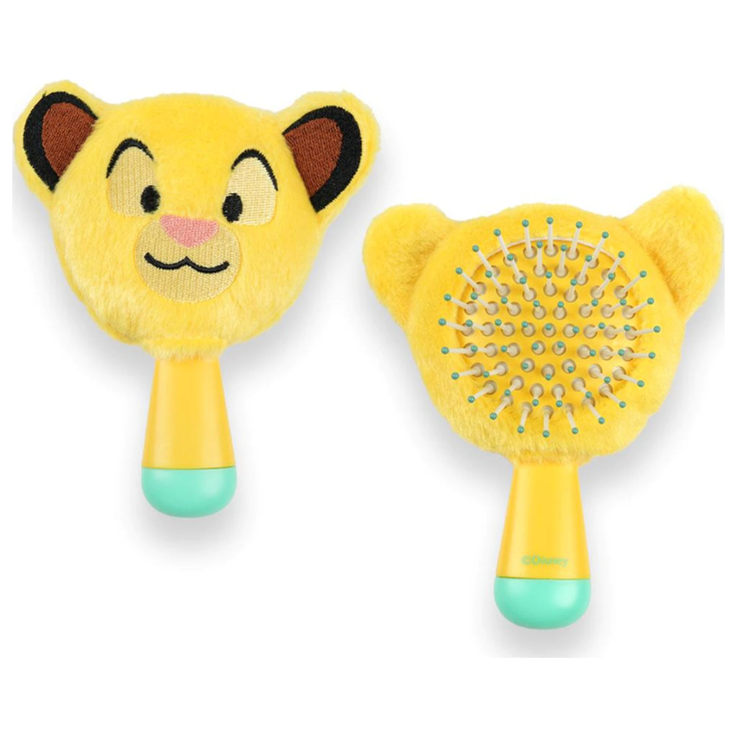 Disney The Lion King Simba Mini plyšový kartáč na vlasy a hřeben, 13 cm fotografii produktu