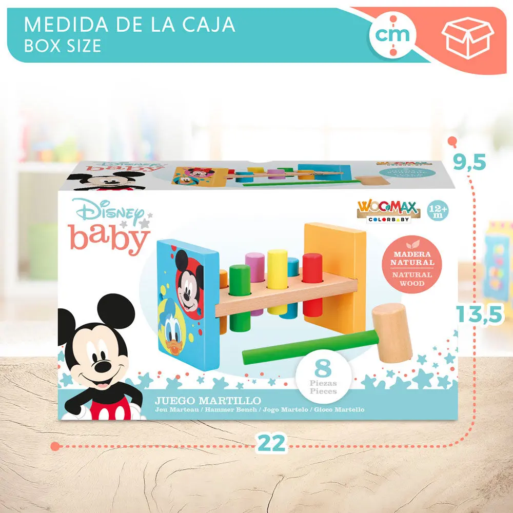 Disney Baby dřevěná sada kladívek fotografii produktu