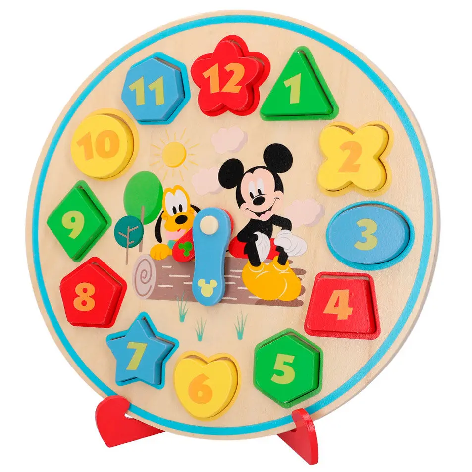 Disney Baby dřevěné hodiny fotografii produktu