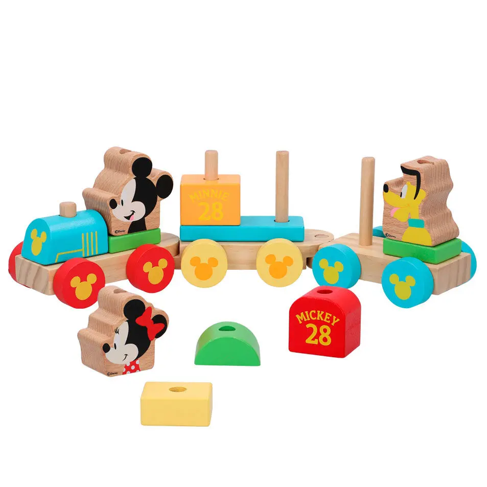 Disney Baby dřevěný vlak fotografii produktu