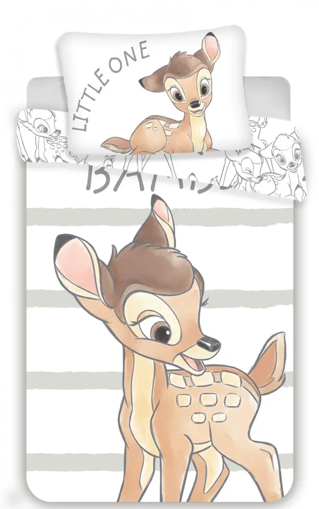 Disney Bambi Dětská povlak na peřinu 100×135 cm, 40×60 cm fotografii produktu