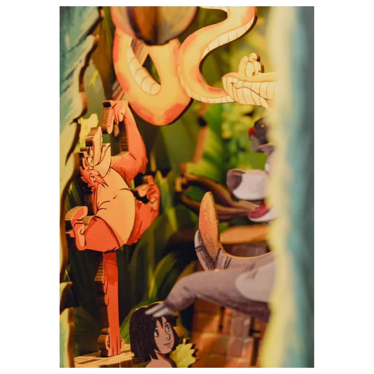 Disney Book Nook Sada The Jungle Book 68 dílků + LED Světlo fotografii produktu