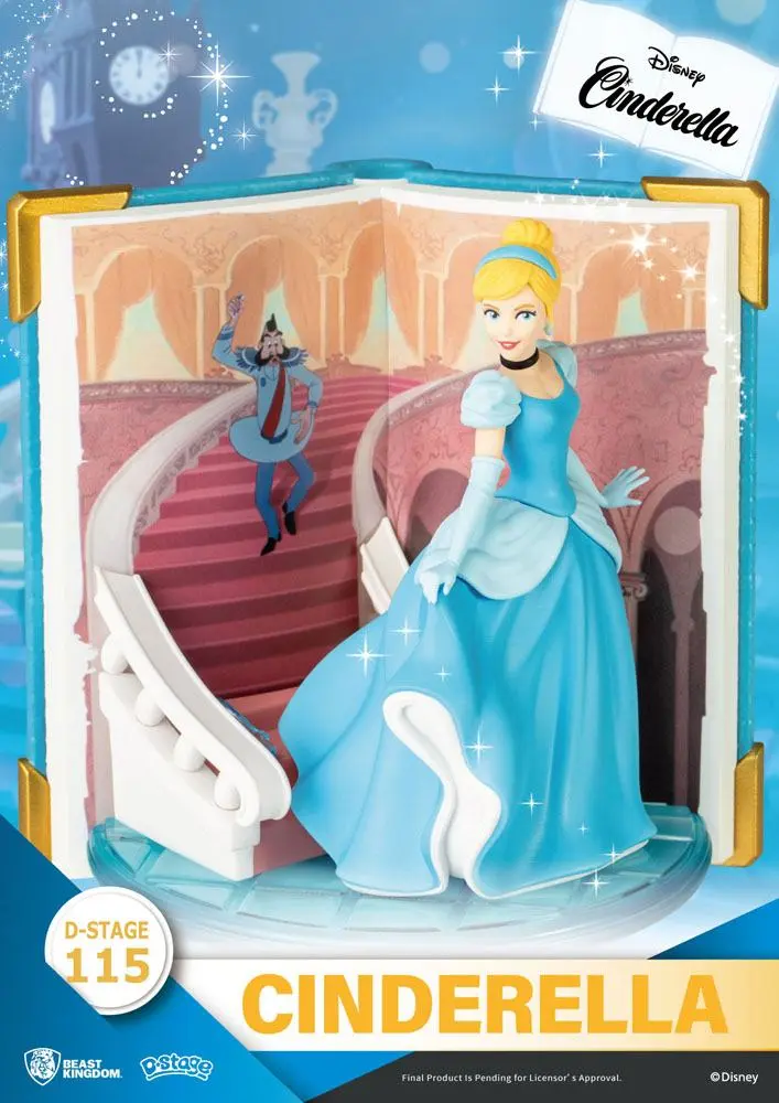 Disney Book Series D-Stage PVC Diorama Popelka 13 cm fotografii produktu