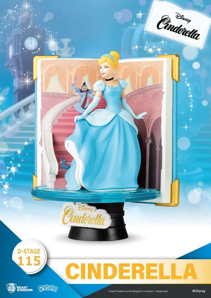 Disney Book Series D-Stage PVC Diorama Popelka 13 cm fotografii produktu