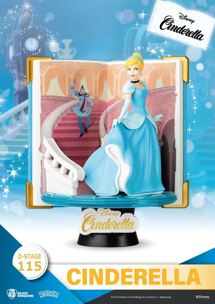 Disney Book Series D-Stage PVC Diorama Popelka 13 cm fotografii produktu