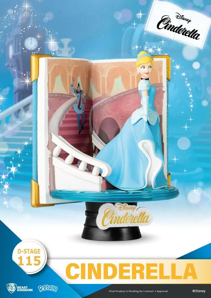 Disney Book Series D-Stage PVC Diorama Popelka 13 cm fotografii produktu