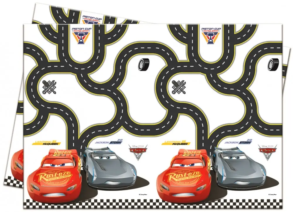 Disney Cars 3 Ubrus 120x180 cm fotografii produktu