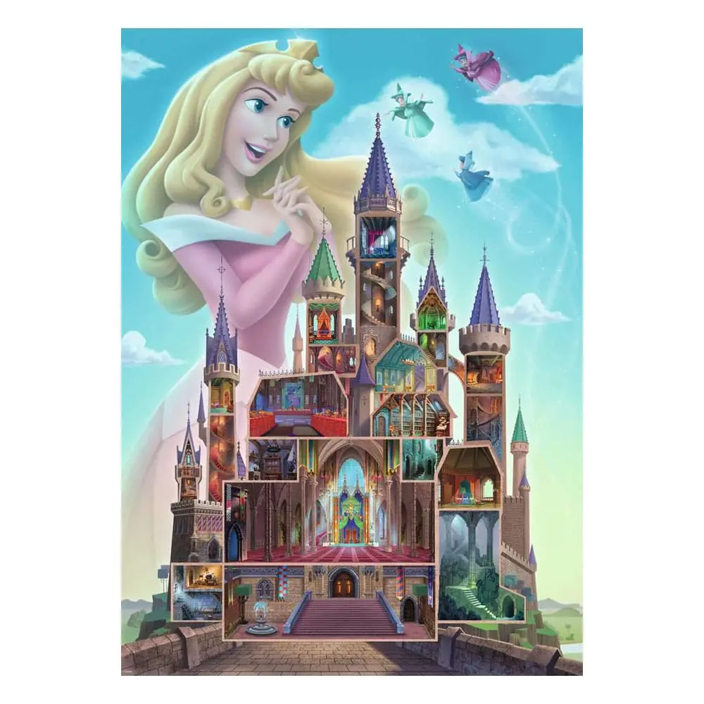Disney Castle Collection Puzzle Aurora (Šípková Růženka) (1000 dílků) fotografii produktu