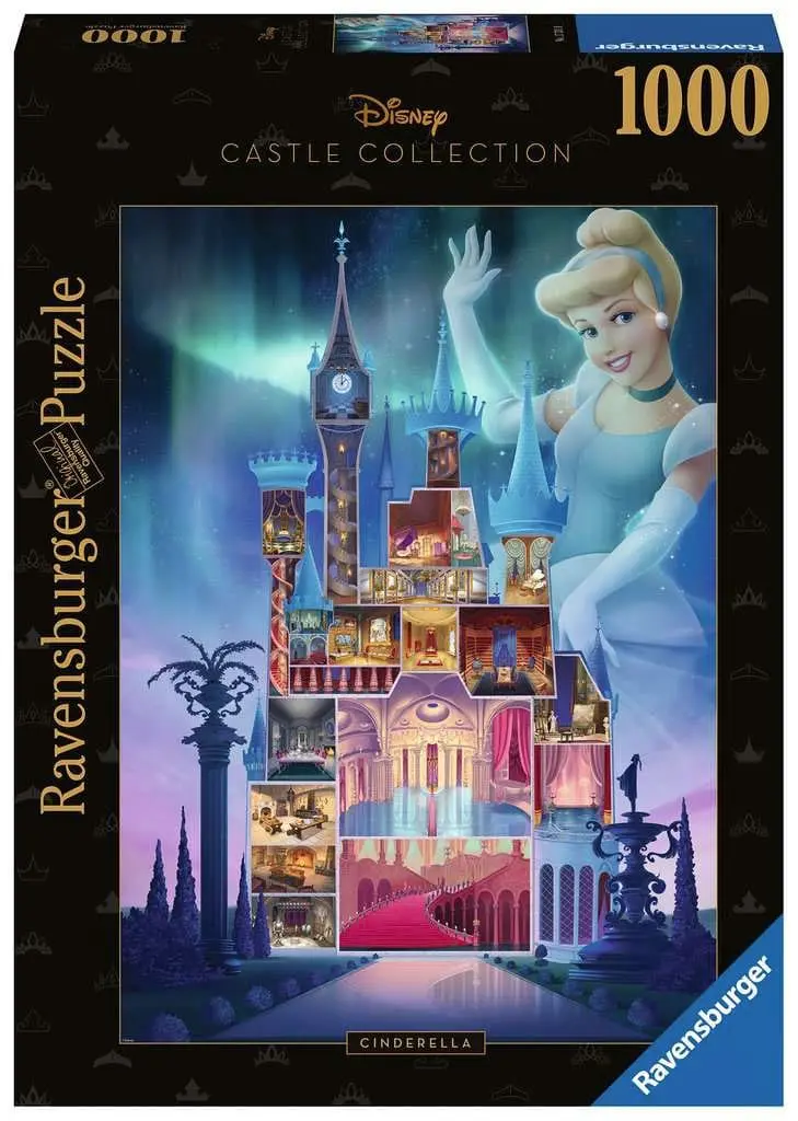 Skládačka Disney Castle Collection Popelka (1000 dílků) fotografii produktu