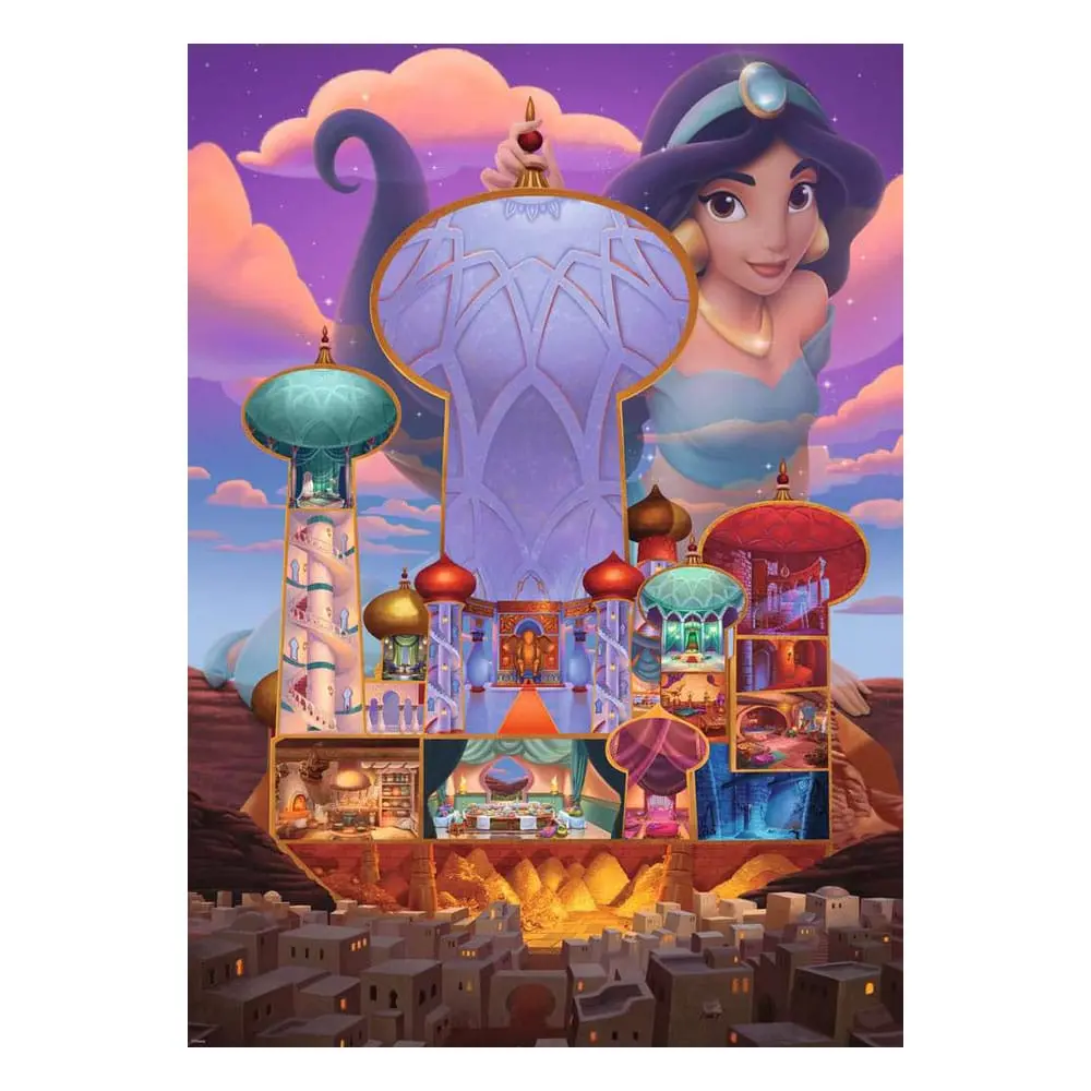 Disney Castle Collection puzzle Jasmine (Aladdin) (1000 dílků) fotografii produktu