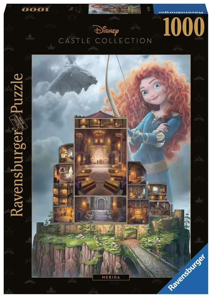 Disney Castle Collection puzzle Merida (Brave) (1000 kusů) fotografii produktu