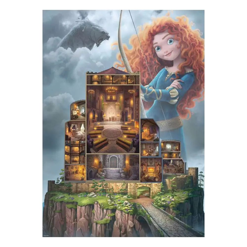 Disney Castle Collection puzzle Merida (Brave) (1000 kusů) fotografii produktu