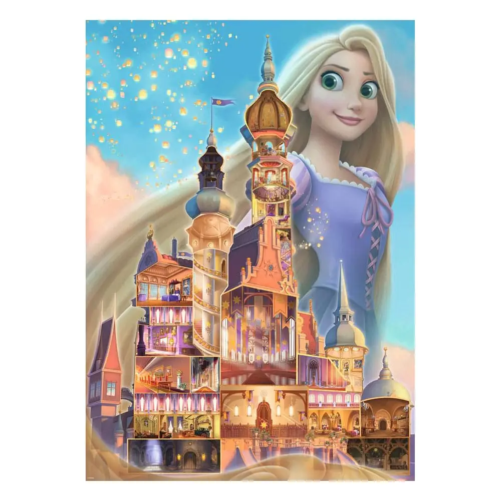 Disney Castle Collection Jigsaw Puzzle Rapunzel (Tangled) (1000 dílků) fotografii produktu